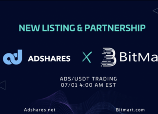Bitmart x Adshares Listing & Partnership
