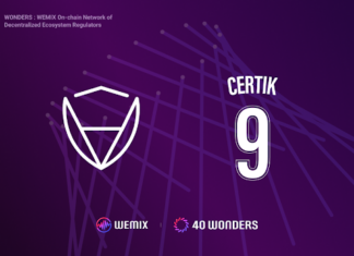 WEMIX3.0 welcomes CertiK as a node council partner WONDER 9