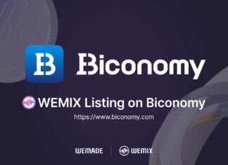 WEMIX announces listing on Canadian virtual asset exchange Biconomy