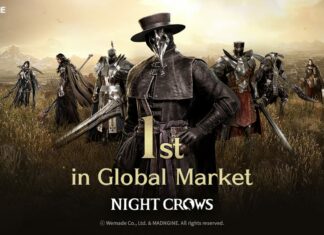 Wemade’s Night Crows Achieves Record-Breaking $10 Million In Global Sales Within Three Days Of Launch