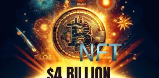 Bitcoin NFTs Surpass $4 Billion in Sales, Claiming Top Four Spot