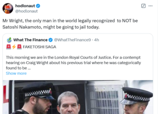 Craig Wright Could Face Jail Time After Defying Court Order in Bitcoin Creator Case