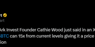 Bitcoin to $1.5M? Cathie Wood’s Bold 15x Prediction