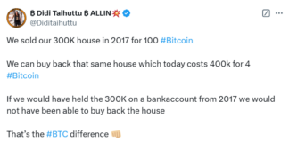 Dutch Man Didi Taihuttu Sells House for Bitcoin, Amazingly Turns $300K Into Millions
