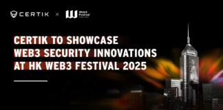 CertiK to Showcase Web3 Security Innovations at Hong Kong Web3 Festival 2025