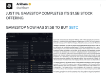 GameStop Raises $1.5B to Invest in Bitcoin and Stablecoins