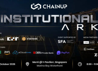 ChainUp Brings The Institutional Ark to TOKEN2049 Singapore, Focusing on Digital Asset Infrastructure and High-Value Deal Flow